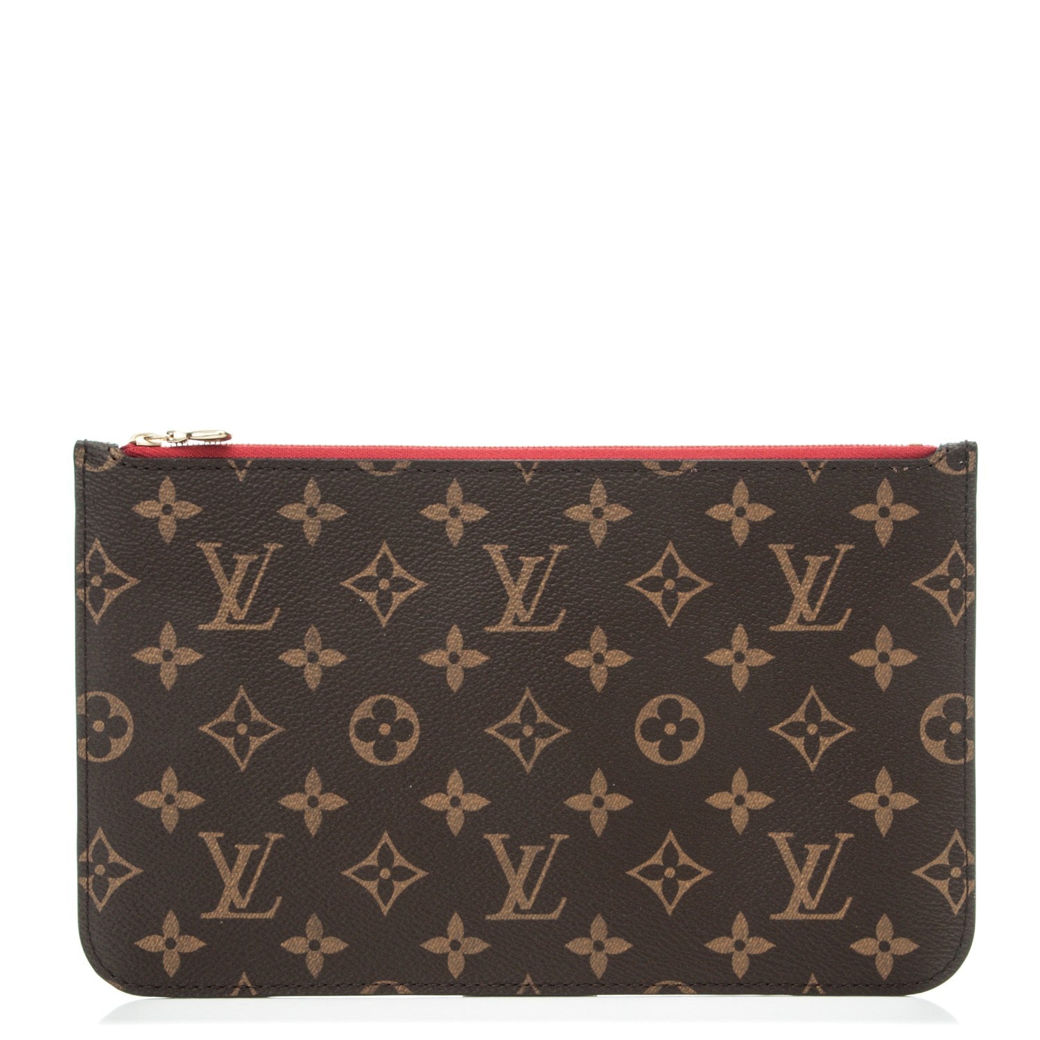 Louis Vuitton Monogram Neverfull MM GM Pochette Cherry 1 of 7
