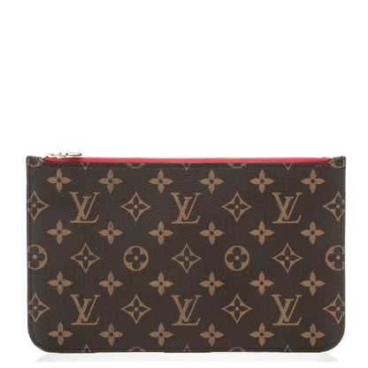 Louis Vuitton Monogram Neverfull MM GM Pochette Cherry 1 of 7