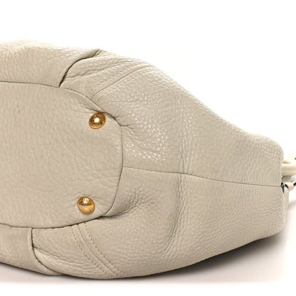 Prada Vitello Daino Tote Talco 9 of 11