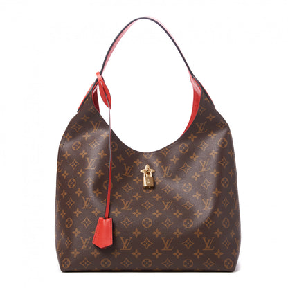 Louis Vuitton Monogram Flower Hobo Coquelicot 1 of 10