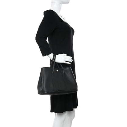 Hermes Negonda Garden Party 30 TPM Black 2 of 12