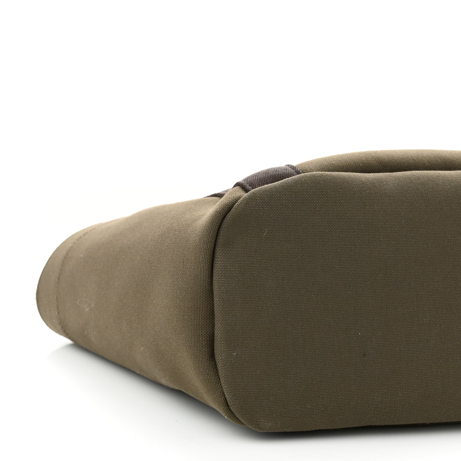 Hermes Toile Sac De Pansage Groom Kaki Feu 12 of 14