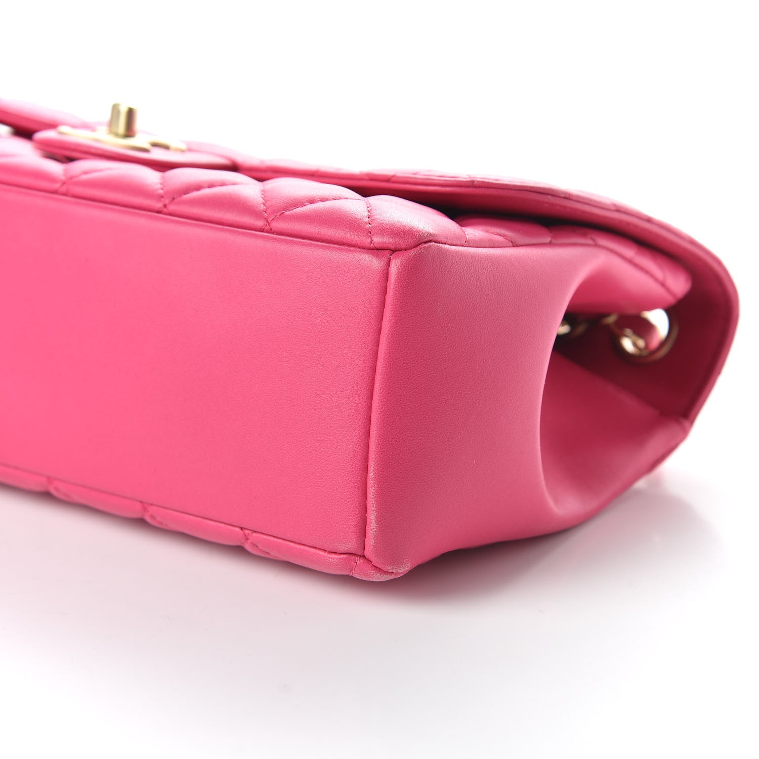 Chanel Lambskin Quilted Medium Mademoiselle Chic Flap Pink 7 of 11