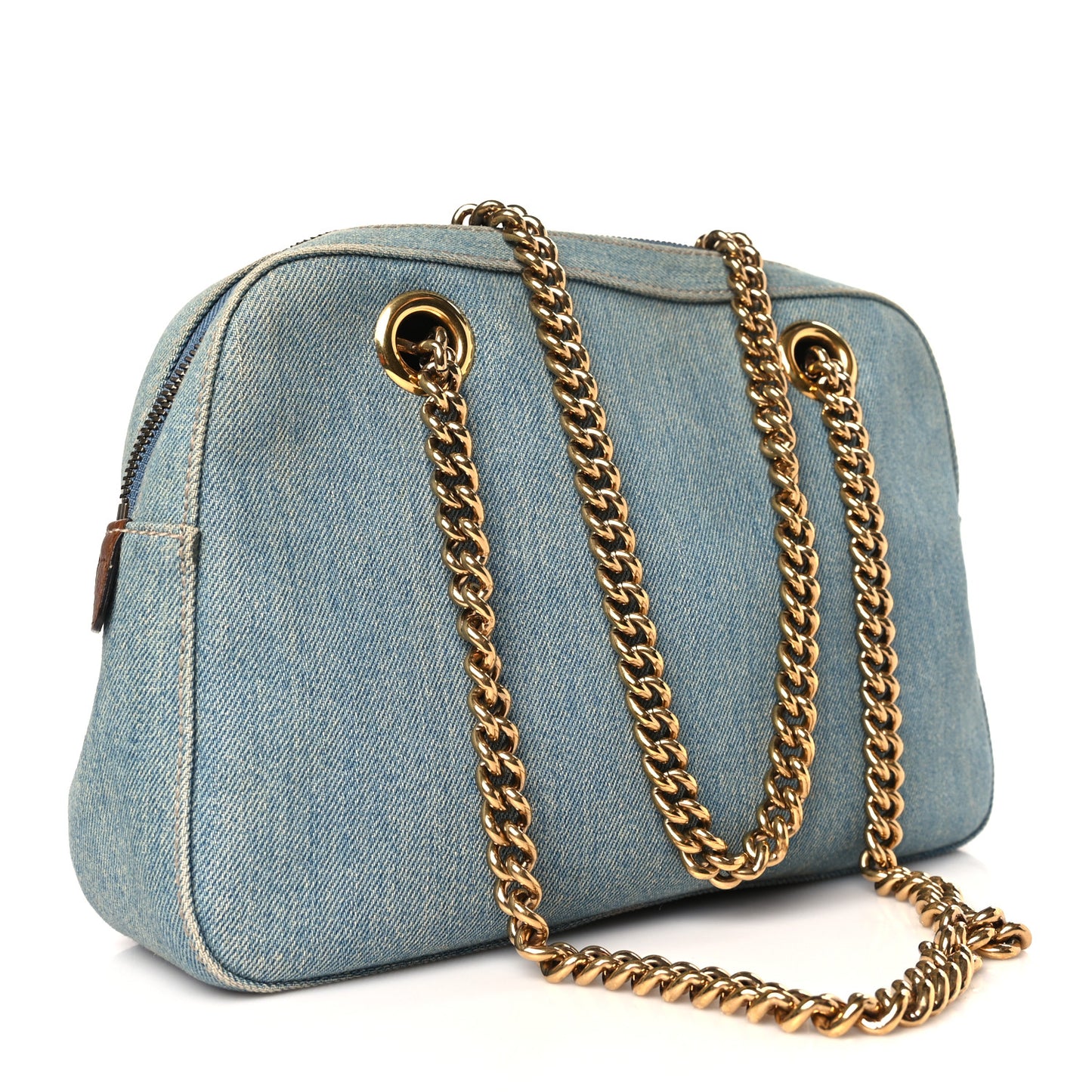 Denim Small Soho Bowler Blue