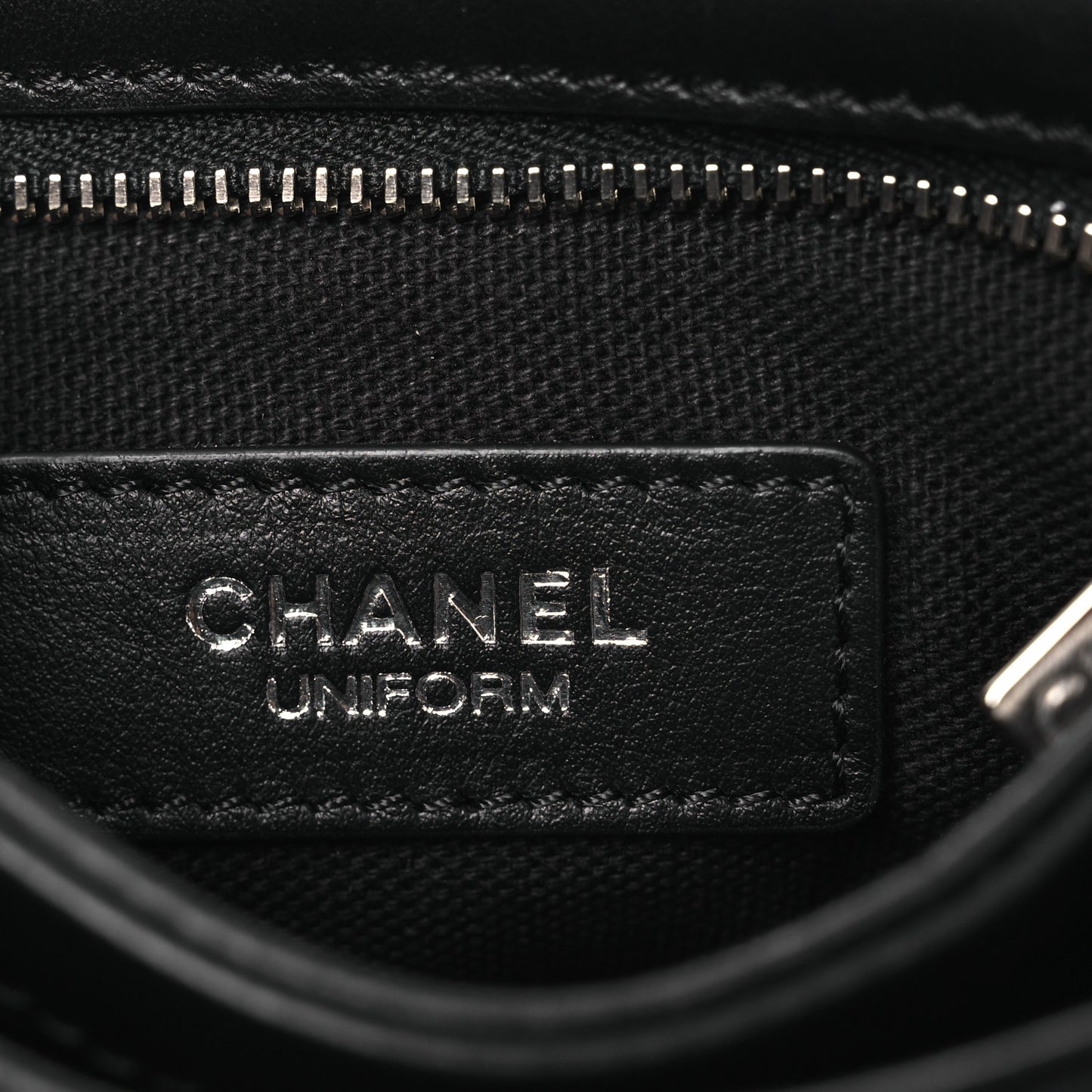 Lambskin Quilted Crossbody Bag Black