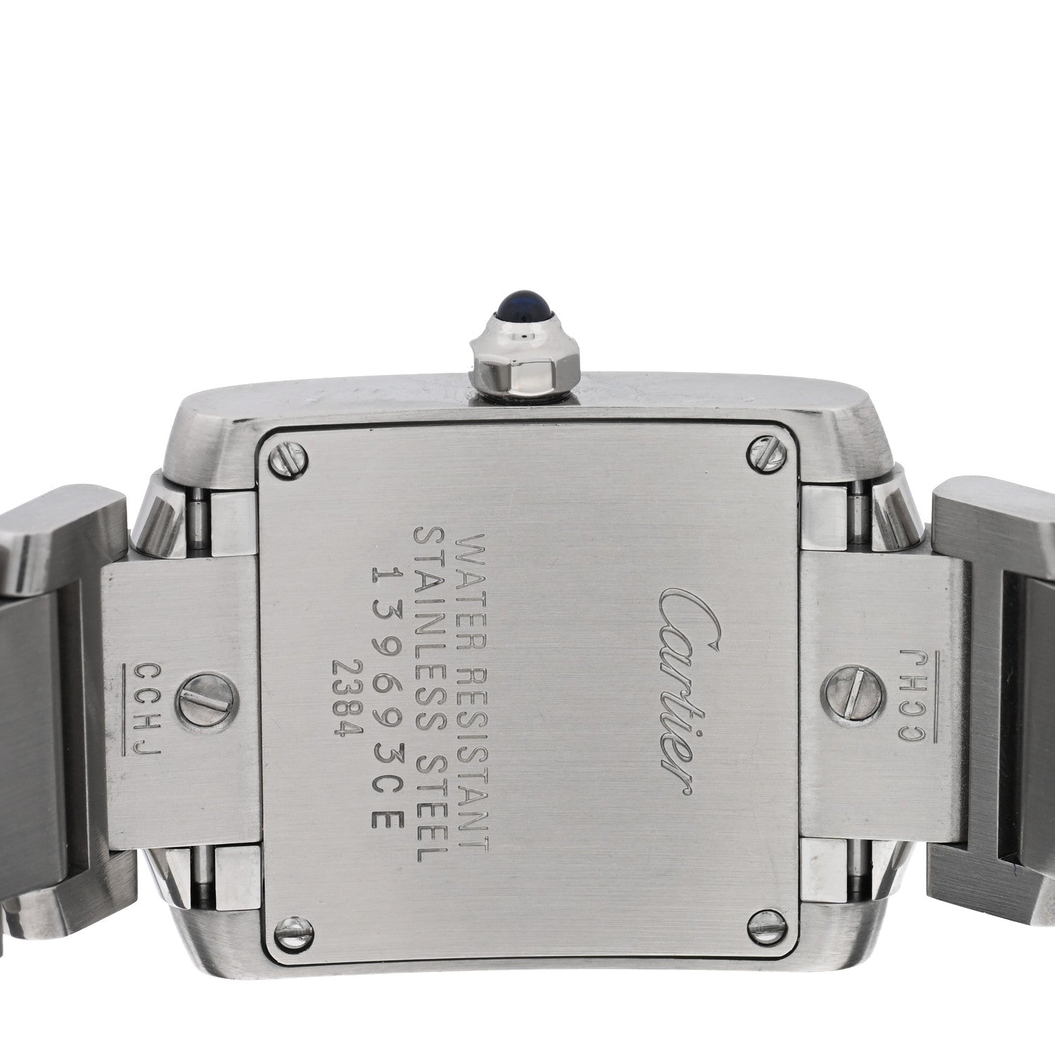 Cartier Stainless Steel 20mm Tank Francaise Quartz Watch 4 of 4