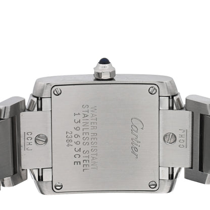 Cartier Stainless Steel 20mm Tank Francaise Quartz Watch 4 of 4