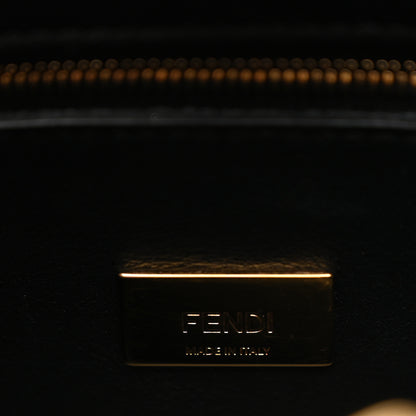 Fendi Tahiti Burro Medium Peekaboo Iconic Essentially Satchel Tortora Black 7 of 11