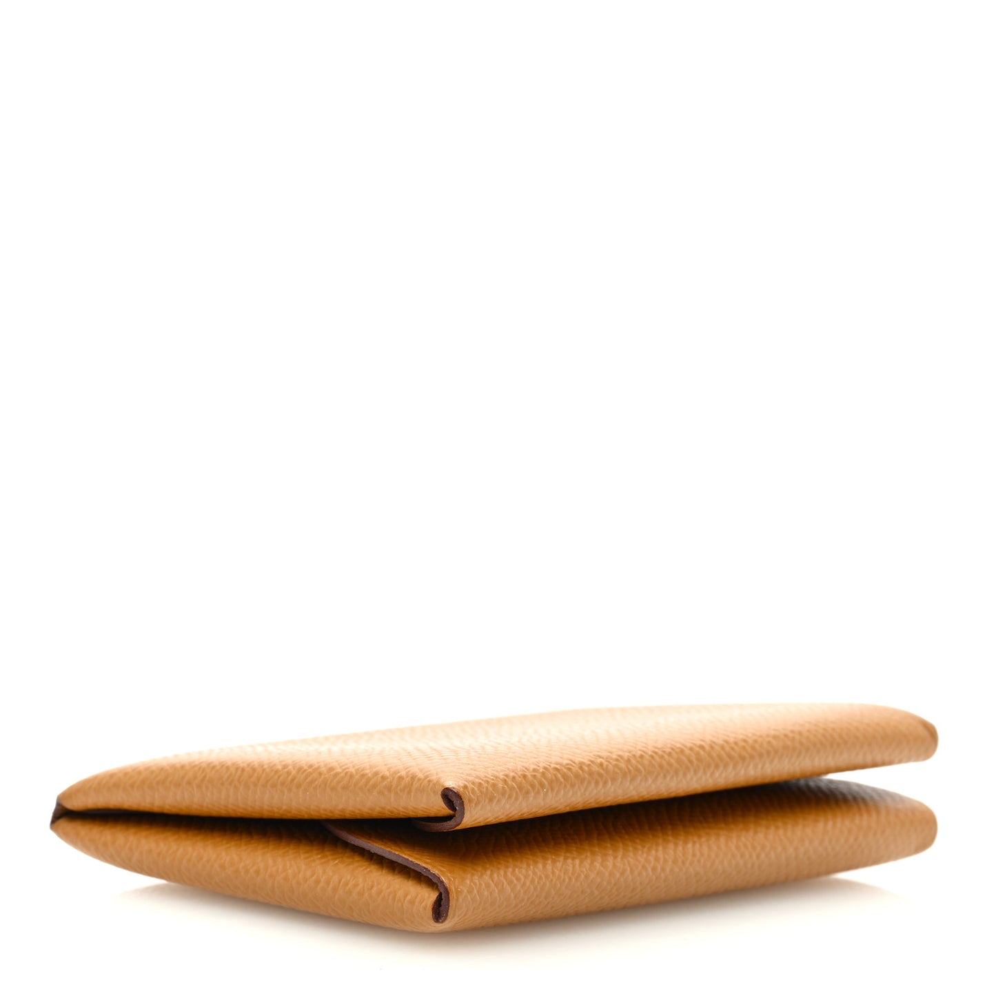 Epsom Calvi Duo Card Case Biscuit