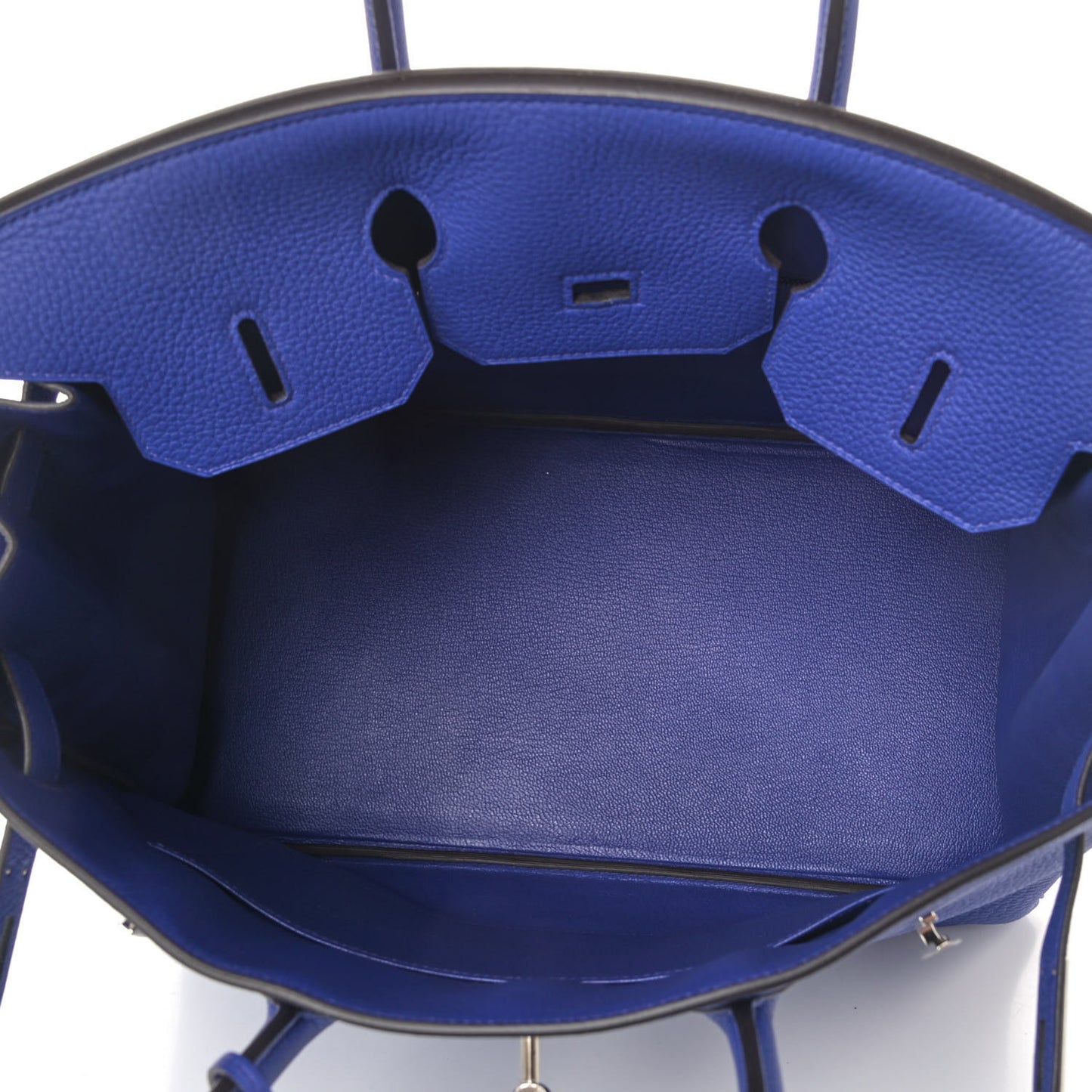 Togo Birkin 35 Bleu Electrique