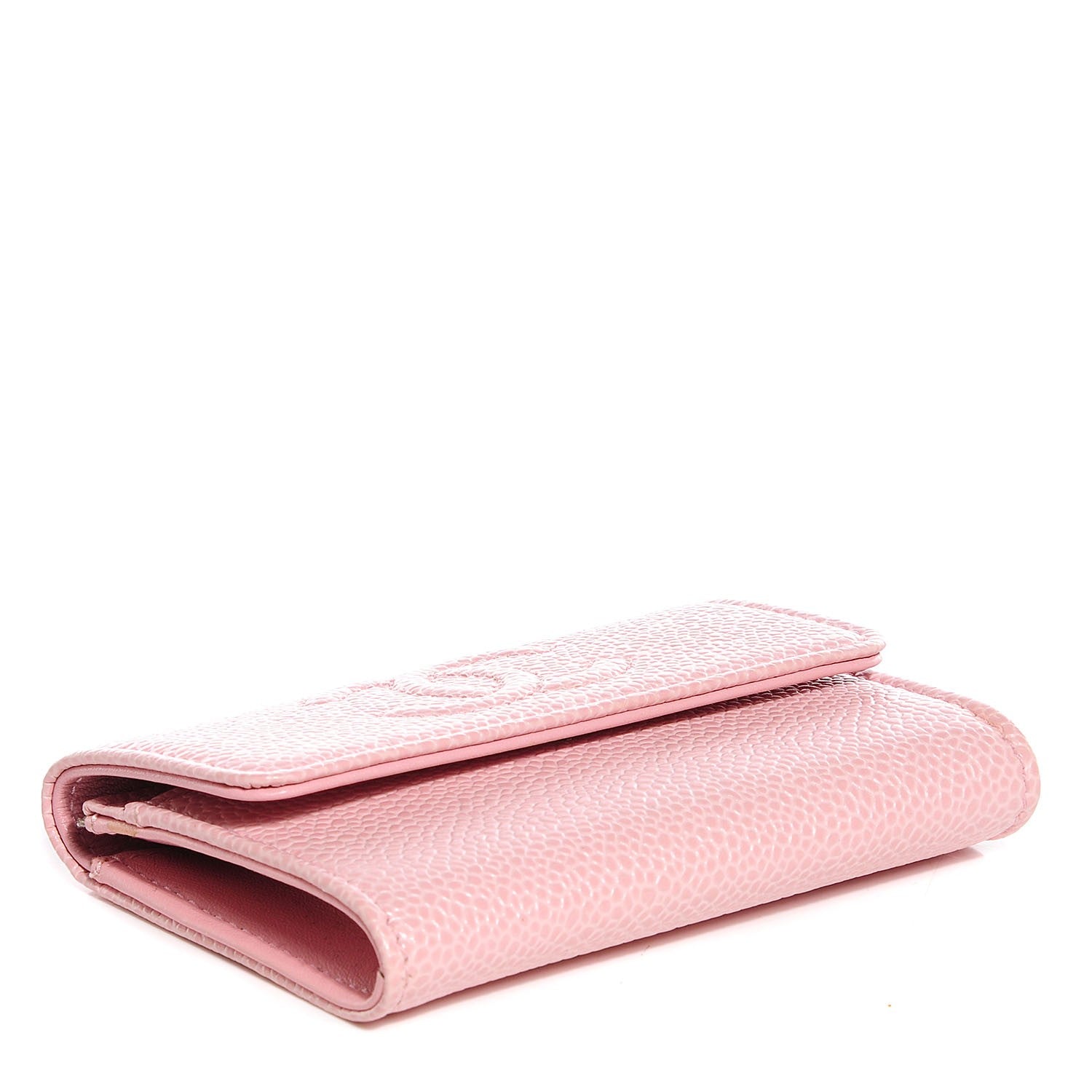 Chanel Caviar CC Timeless Card Holder Pink 4 of 9