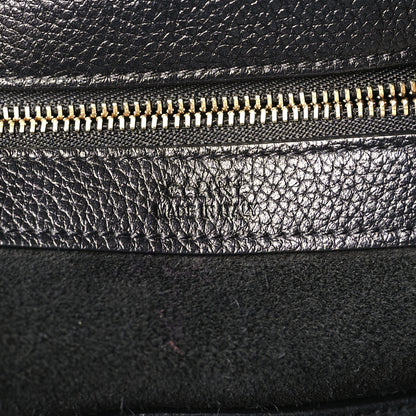 Celine Soft Grained Calfskin Medium Belt Cabas Phantom Black 6 of 8