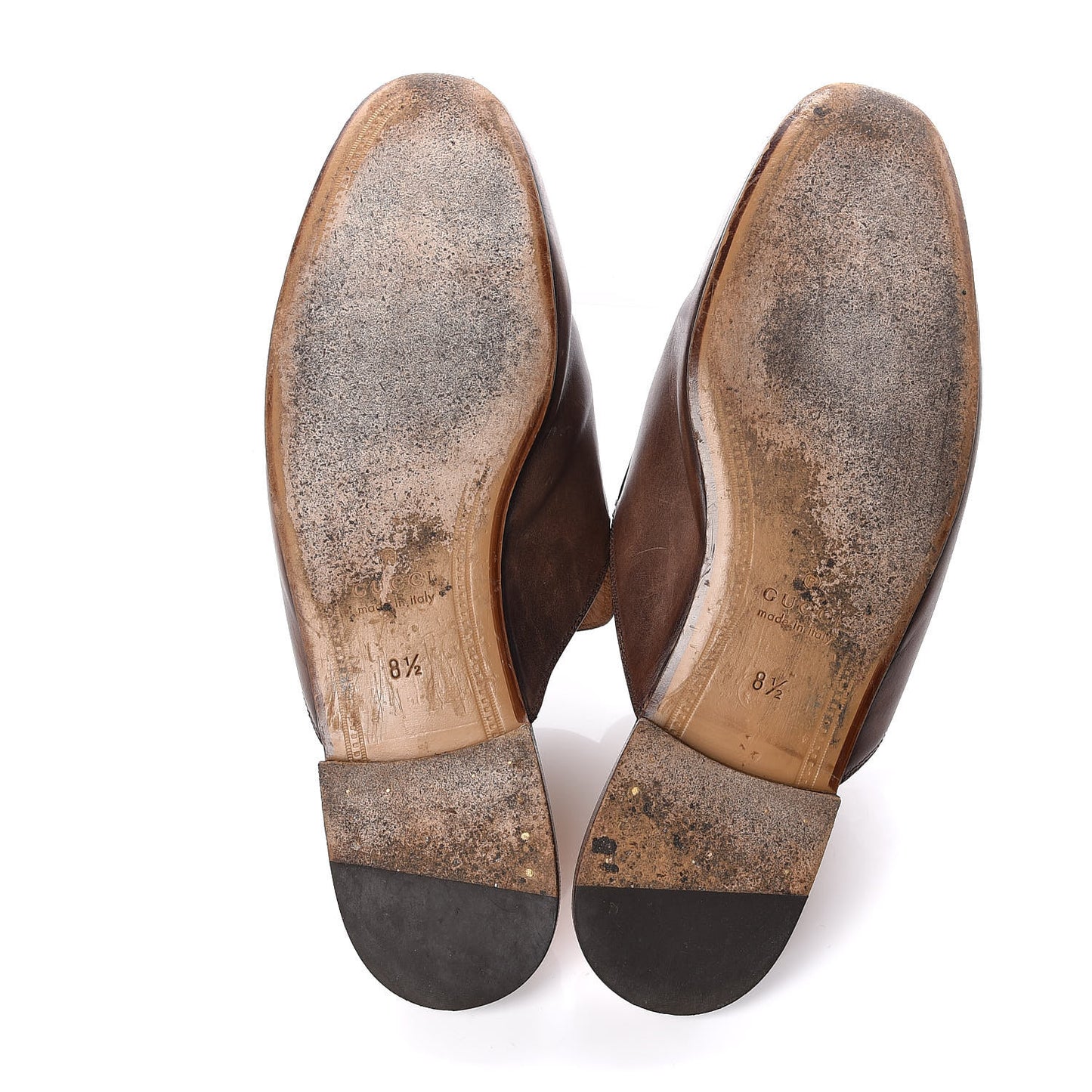 Calfskin Mens Princetown Slippers 8.5 Fondente Brown