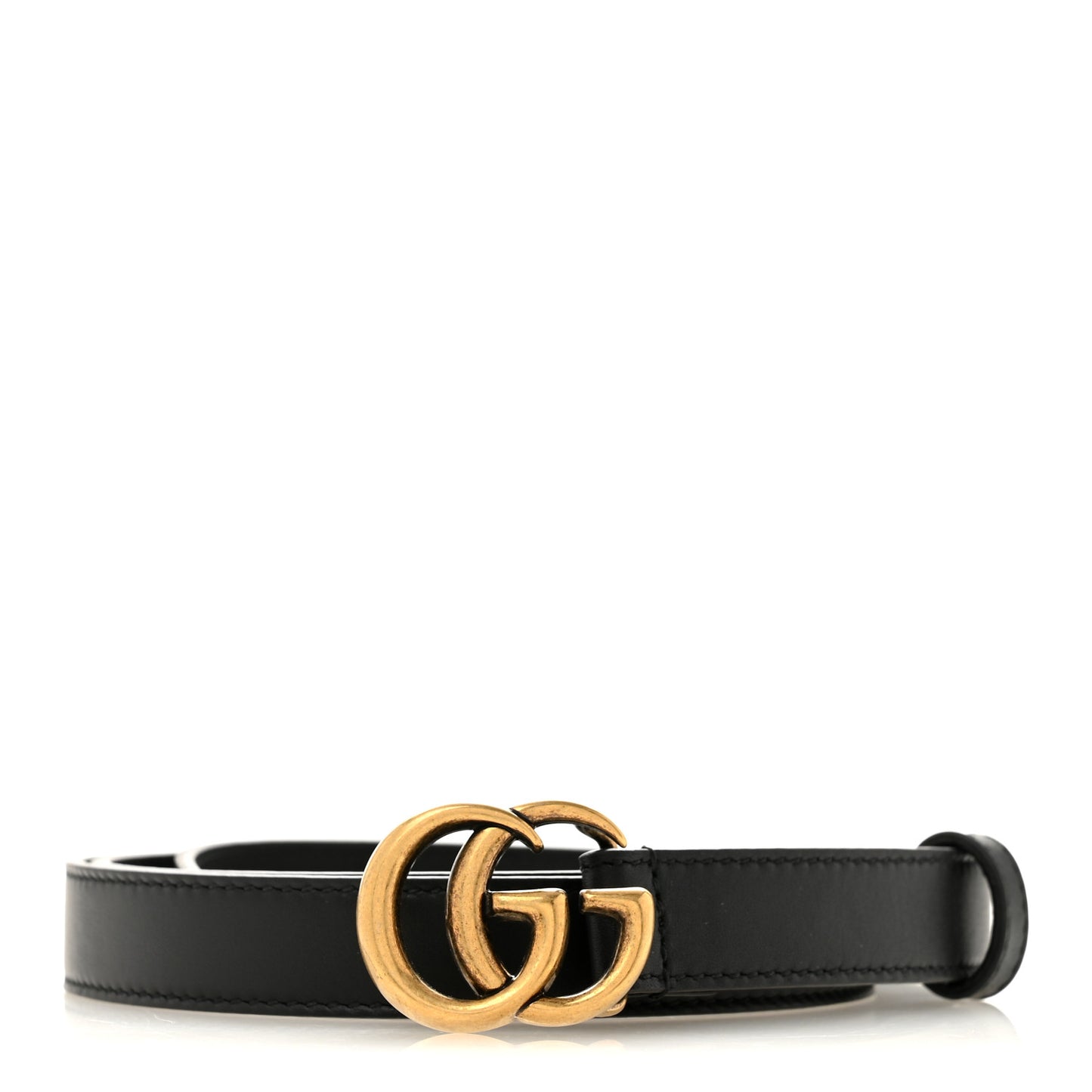 Calfskin Double G 20mm Belt 95 38 Black