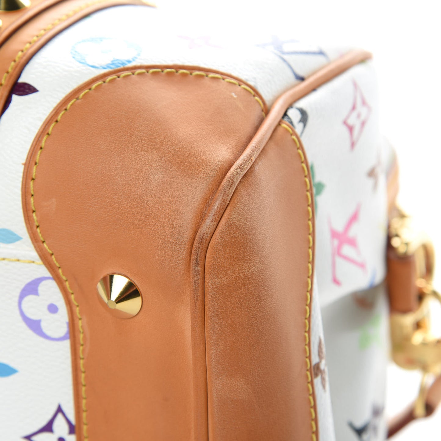 Monogram Multicolor Courtney MM White