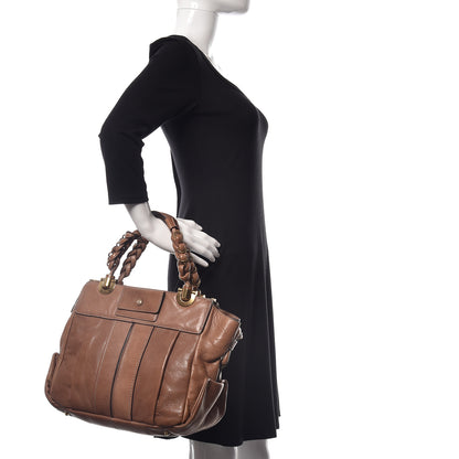 Chloe Lambskin Medium Heloise Satchel Gazelle 3 of 15