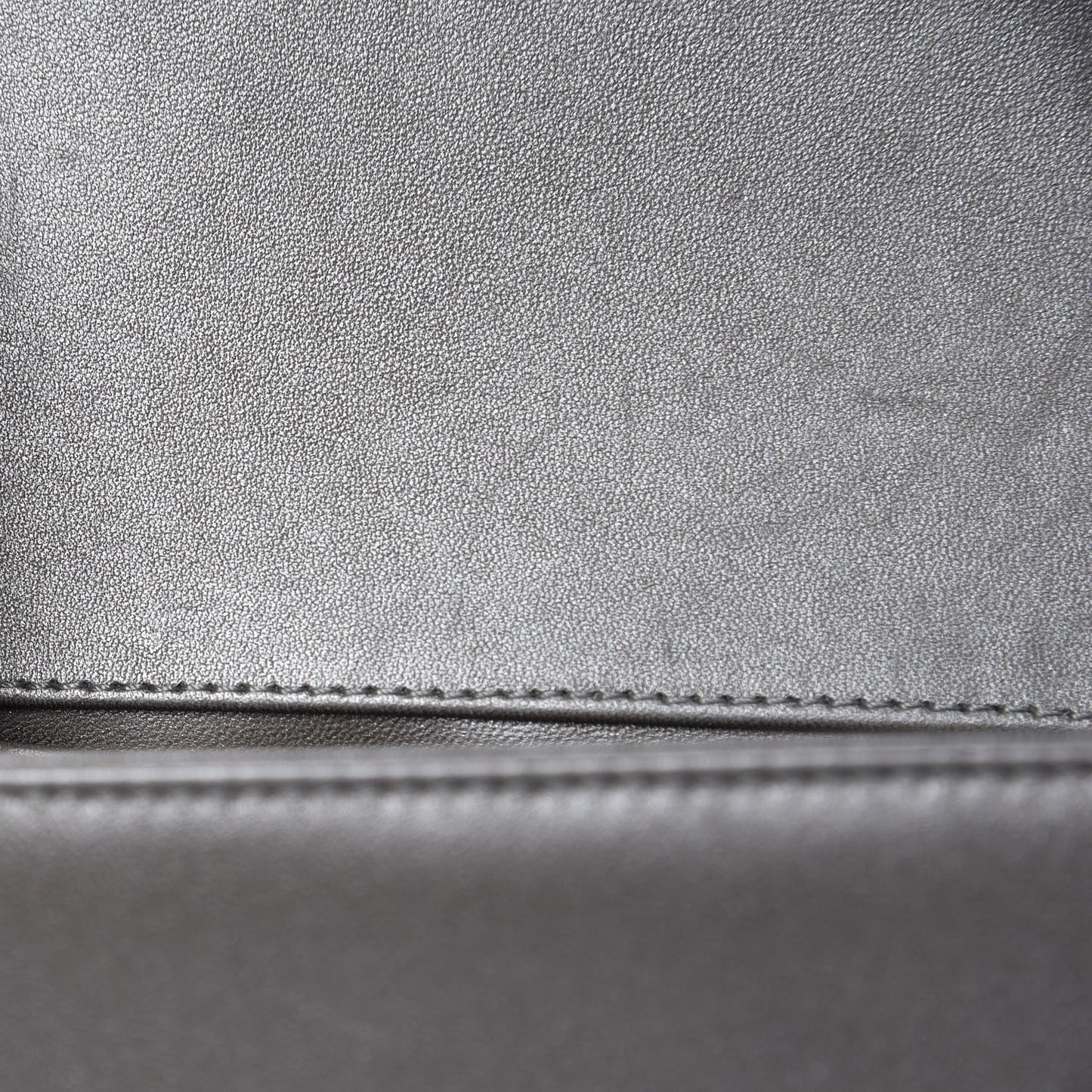 Galuchat Stingray Small Boy Flap Silver