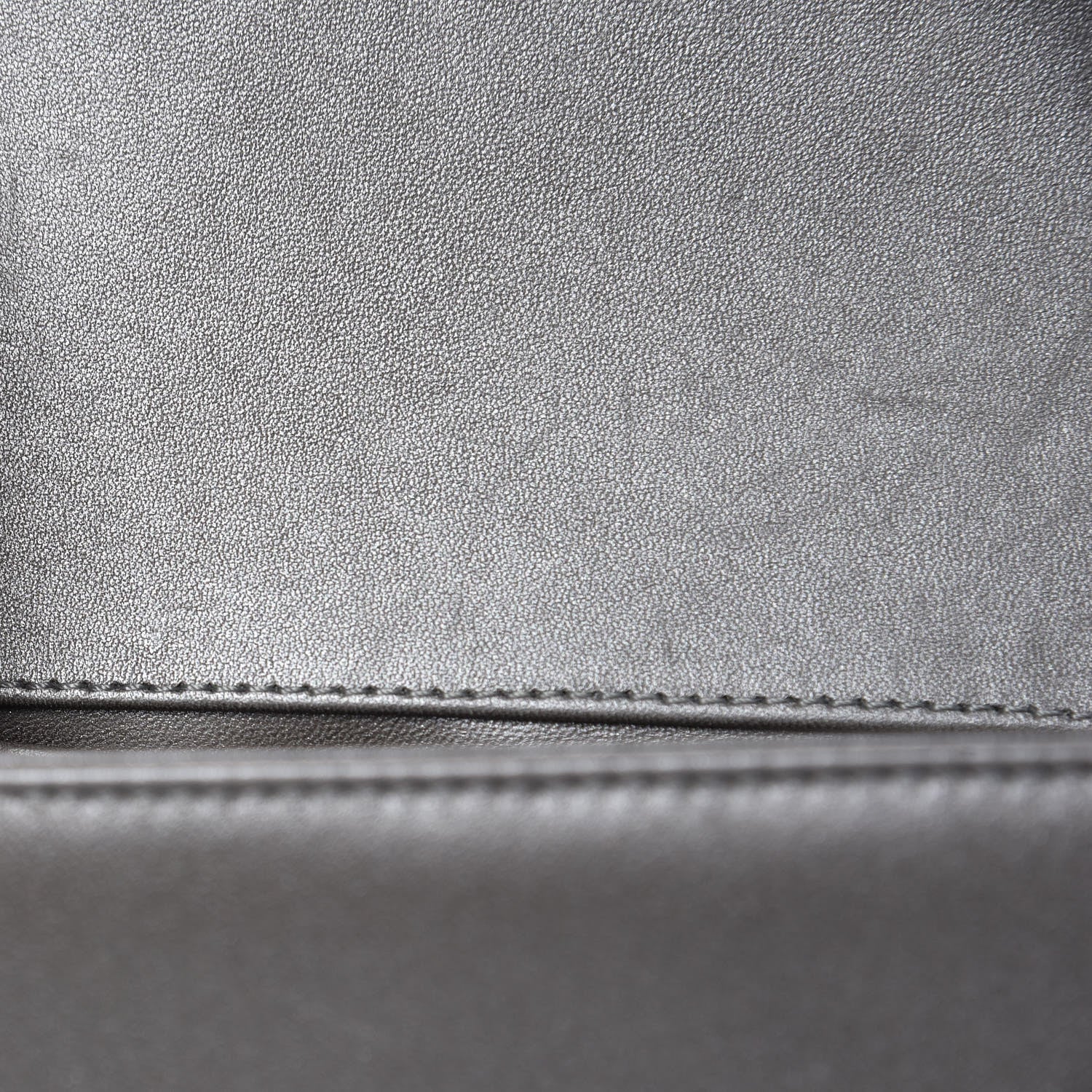 Chanel Galuchat Stingray Small Boy Flap Silver 7 of 16
