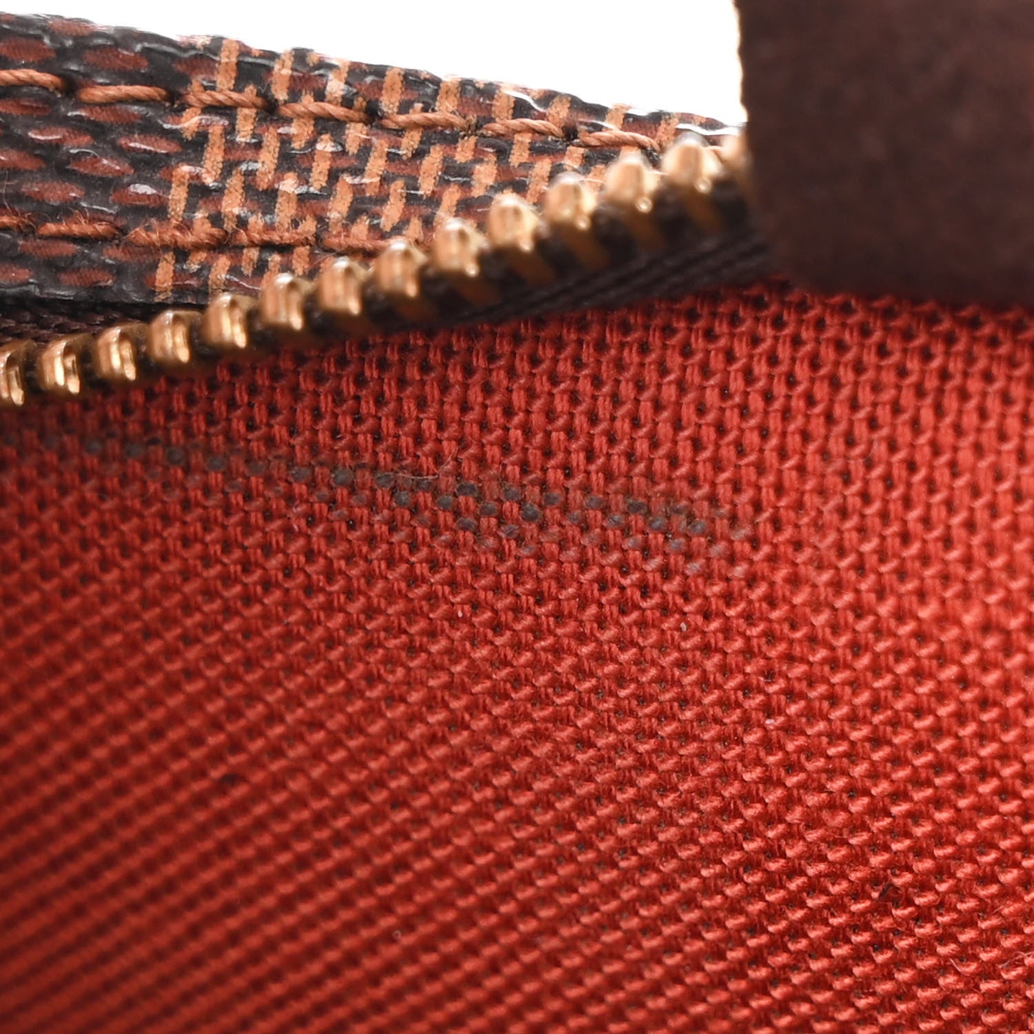 Louis Vuitton Damier Ebene Navona Pochette Accessories 11 of 12