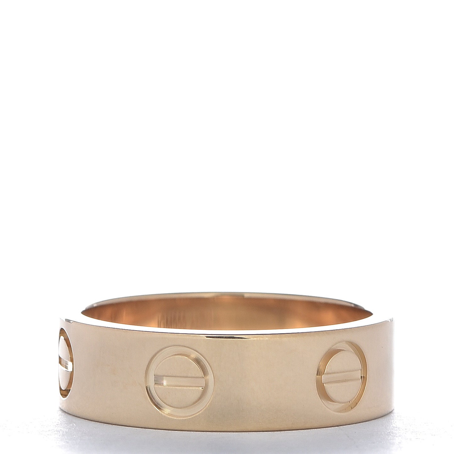 18K Yellow Gold 5.5mm LOVE Ring 51 5.75