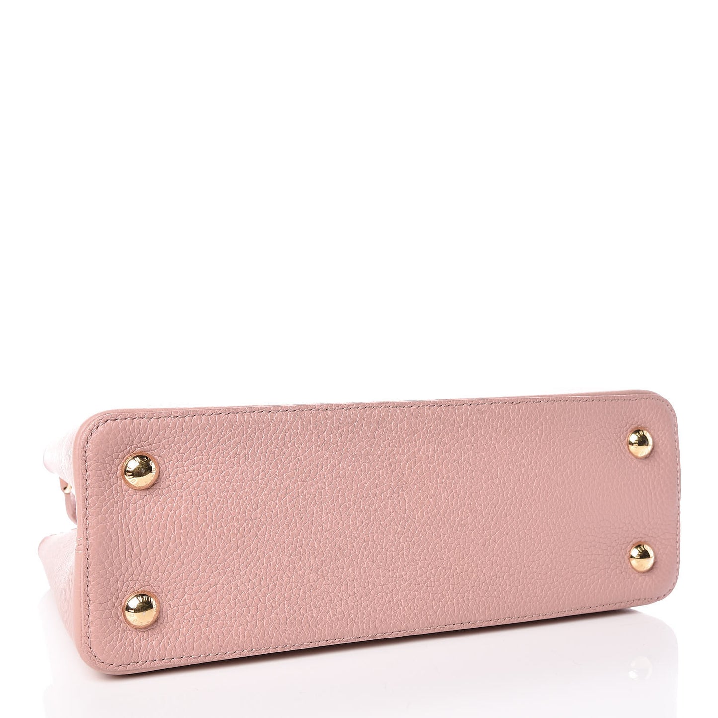 Taurillon Embellished Capucines PM Magnolia