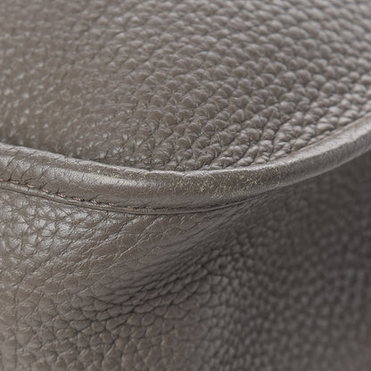 Hermes Taurillon Clemence Evelyne III GM Etain 11 of 15