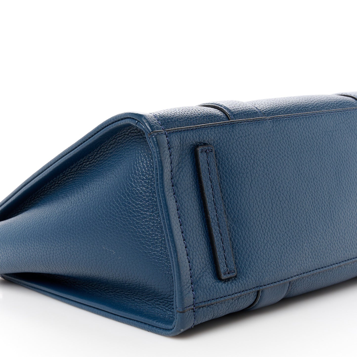 Grained Calfskin Medium The Tote Bag Blue