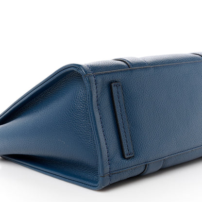 Marc Jacobs Grained Calfskin Medium The Tote Bag Blue 11 of 14
