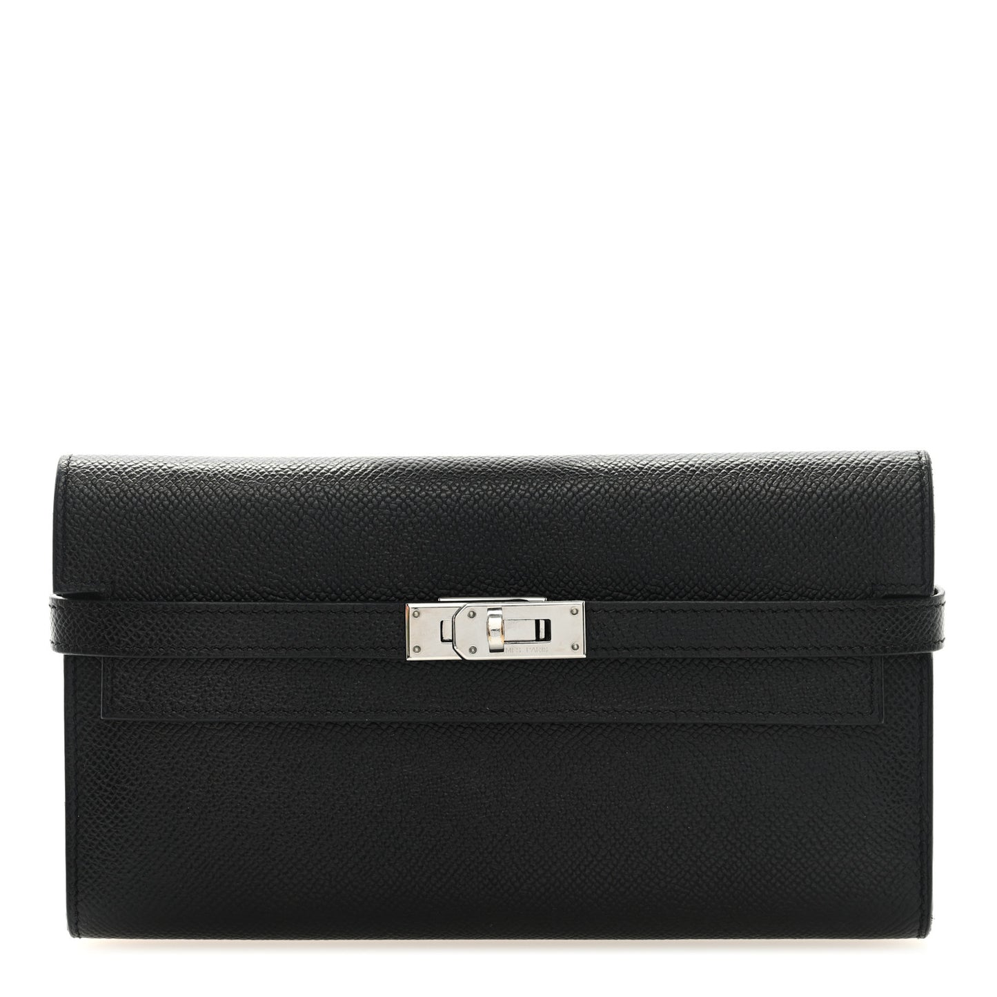 Epsom Kelly Longue Wallet Black