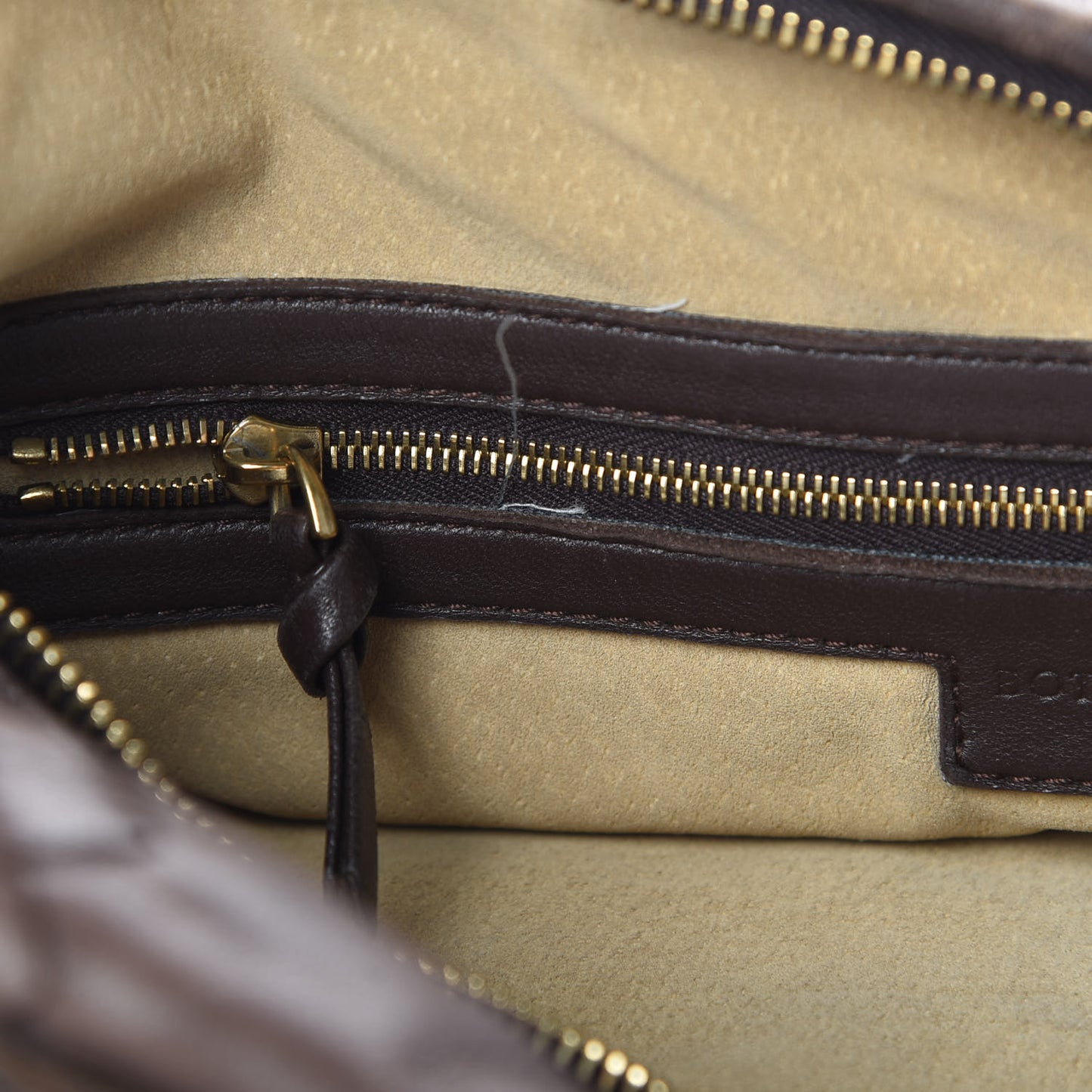 Nappa Intrecciato Large Veneta Hobo Ebano