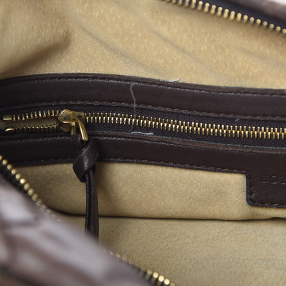 Bottega Veneta Nappa Intrecciato Large Veneta Hobo Ebano 13 of 13