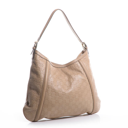 Gucci Guccissima Medium Britt Hobo Beige 3 of 7