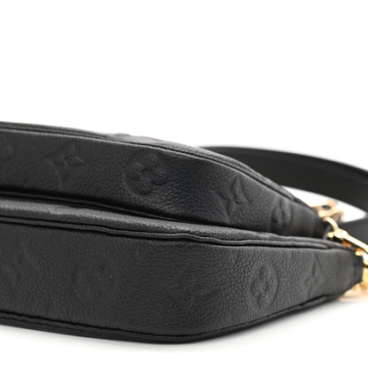 Louis Vuitton Empreinte Monogram Giant Multi Pochette Accessories Black 10 of 11