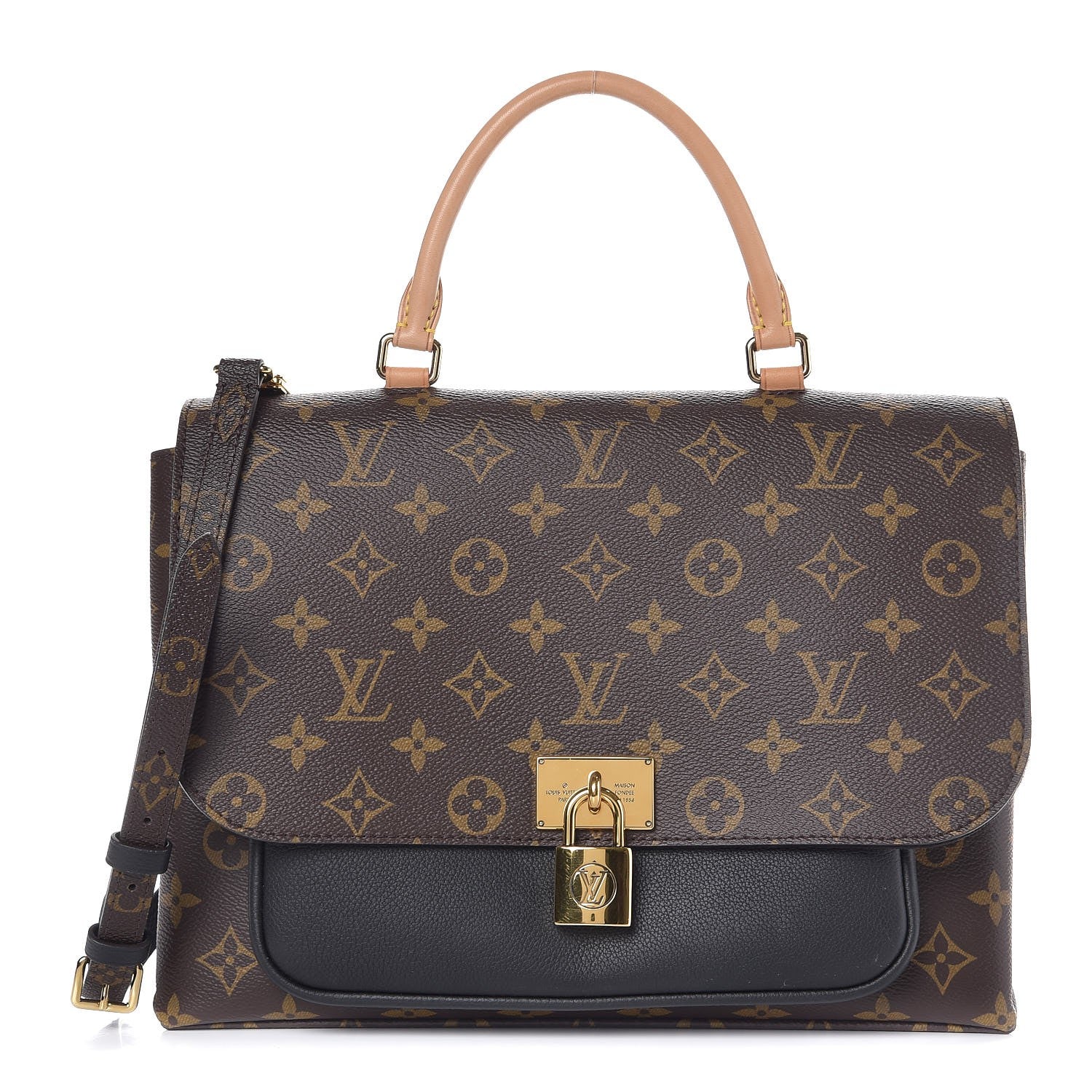 Louis Vuitton Monogram Marignan Black 1 of 8