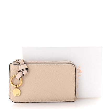 Chloe Calfskin Alphabet Purse Wallet Nude 8 of 8