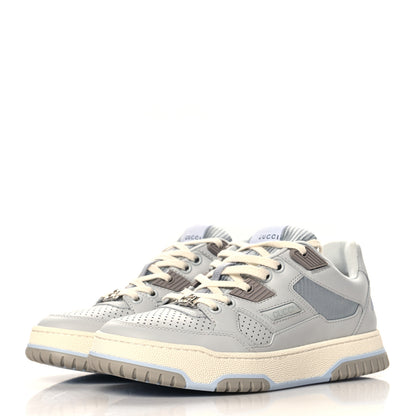 Gucci Calfskin Perforated Sneakers 36 Smoky Grey 4 of 10