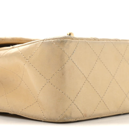 Chanel Lambskin Quilted Mini Square Flap Beige 10 of 10