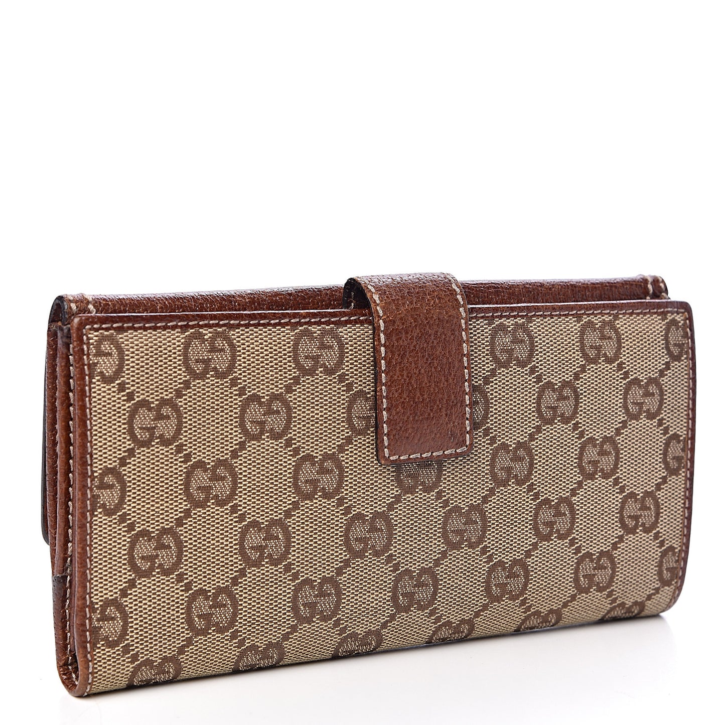 Monogram Bamboo Continental Wallet Brown