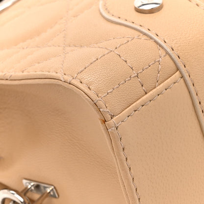 Christian Dior Lambskin Cannage Soft Lady Dior East West Beige 11 of 15