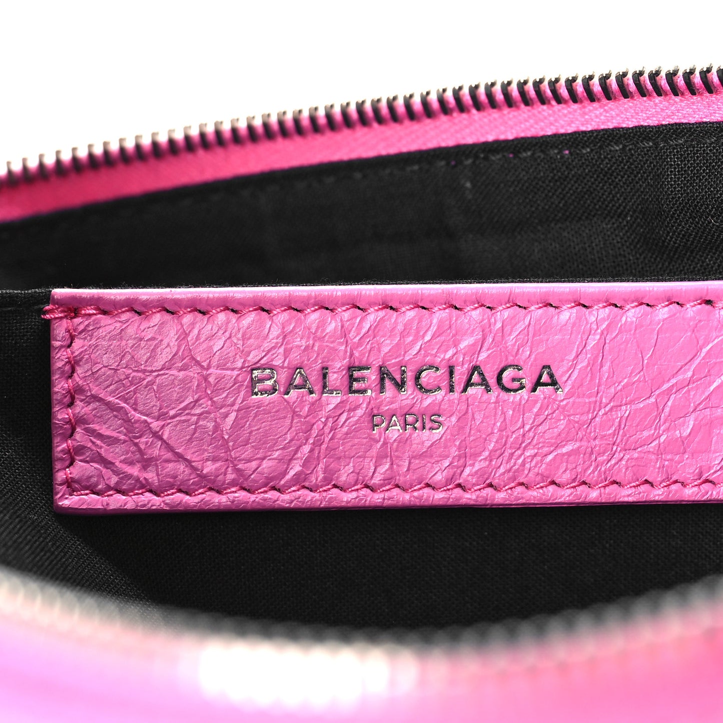 Agneau Arena Allover Logo Pouch Rose Bonbon Black