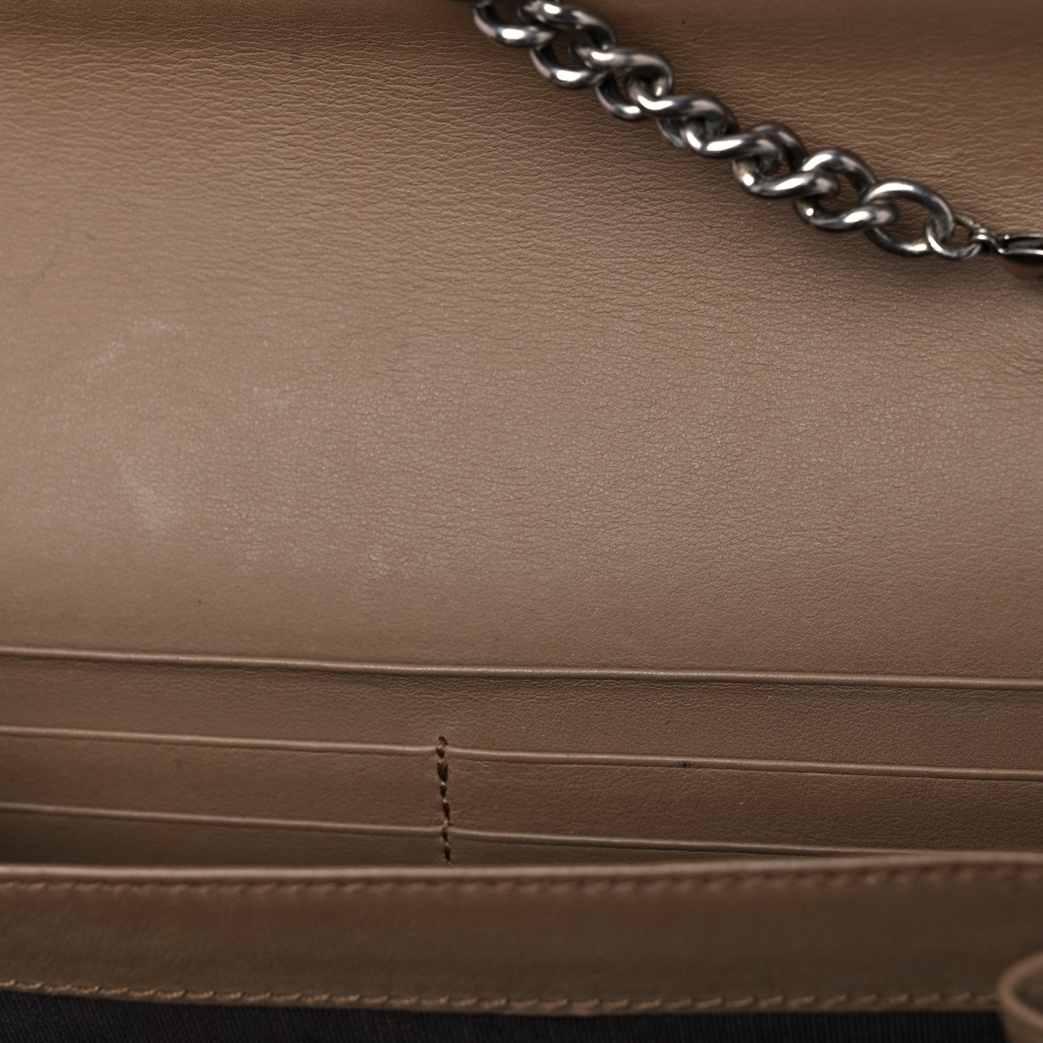 Gucci GG Supreme Monogram Mini Dionysus Chain Wallet Beige Taupe 15 of 17