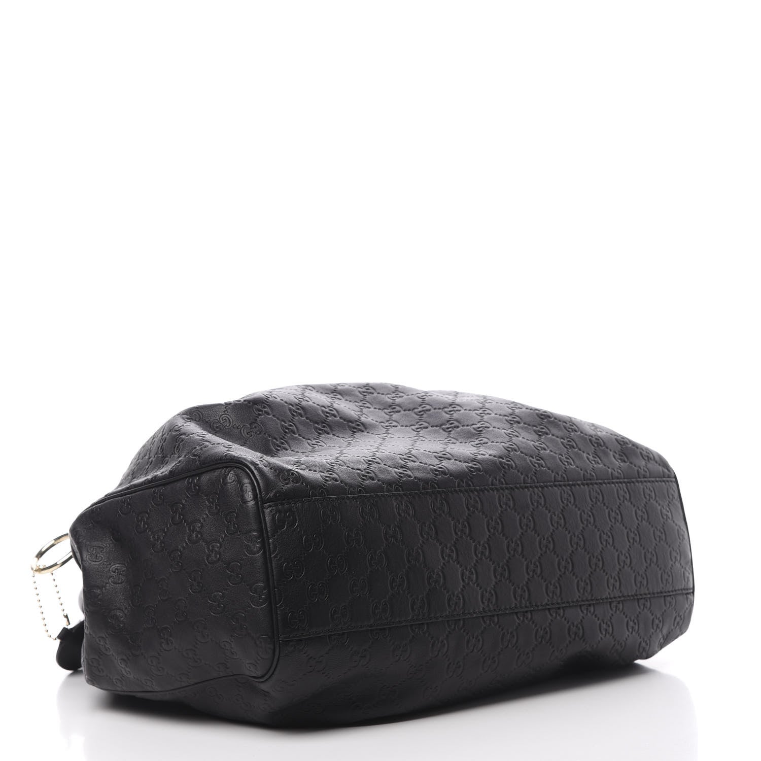 Gucci Guccissima Large Sukey Tote Black 4 of 13
