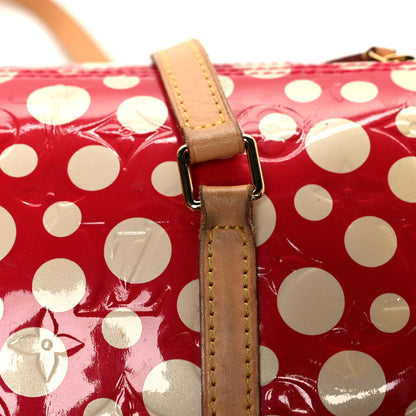 Louis Vuitton Vernis Kusama Infinity Dots Papillon 30 Red 9 of 13