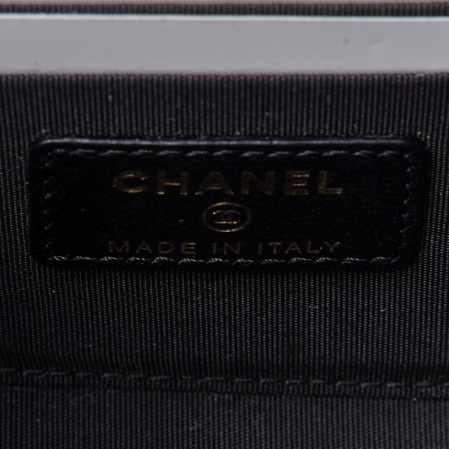 Chanel Lambskin Quilted Mini Trendy CC Chain Wallet Black 5 of 9