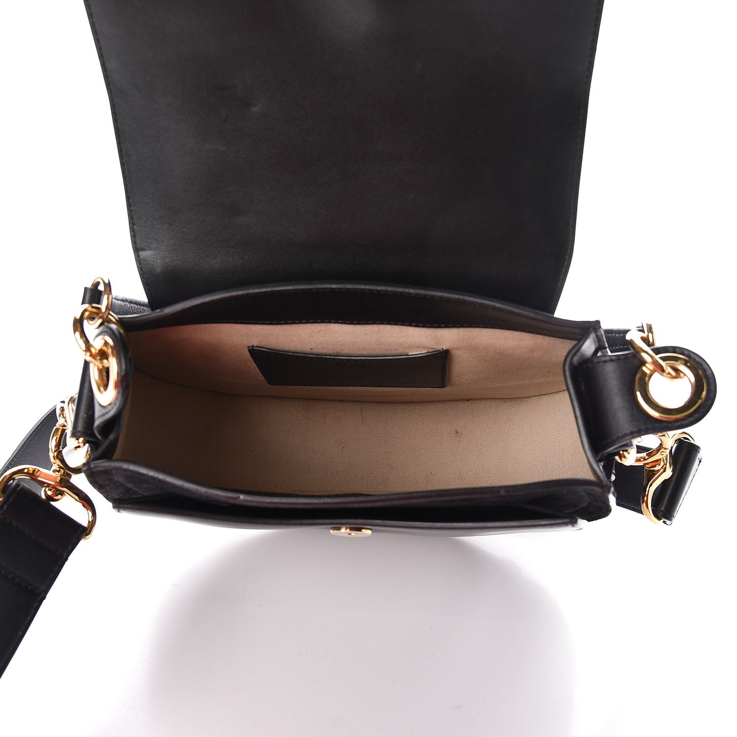 Calfskin Large Tess Bag Black