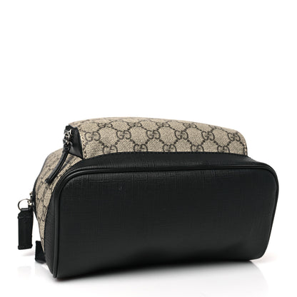Gucci GG Supreme Monogram Small Eden Day Backpack Black 4 of 10