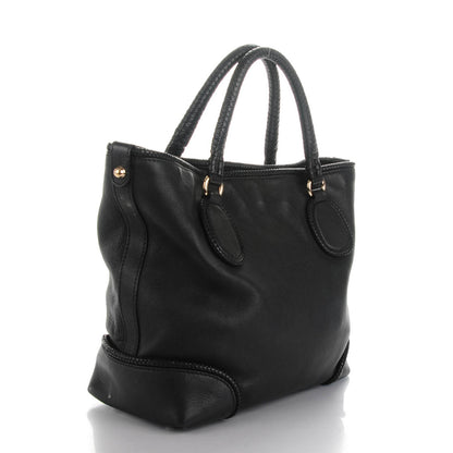 Gucci Calfskin Medium Marrakech Tote Black 3 of 8