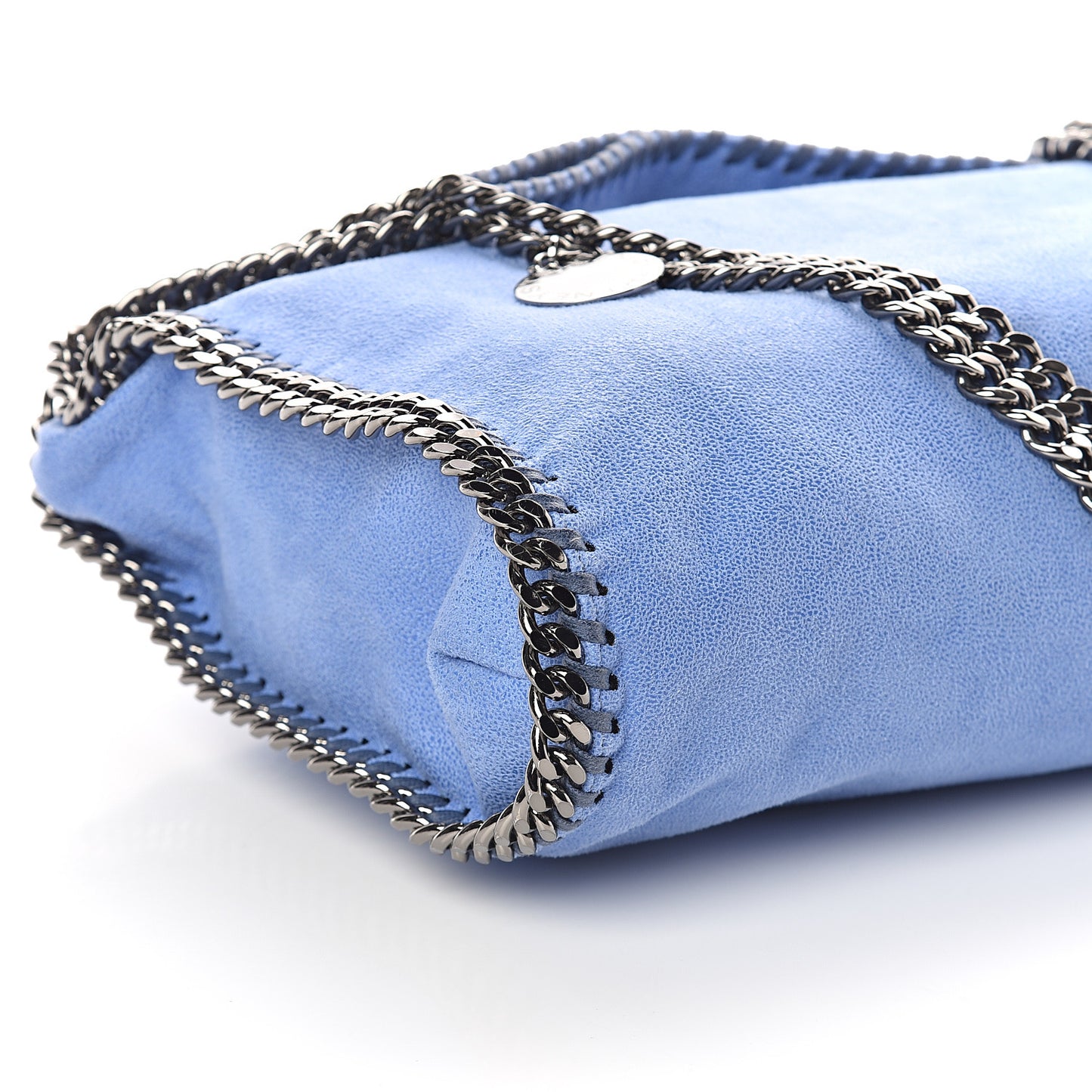 Shaggy Deer Falabella Small Tote Blue