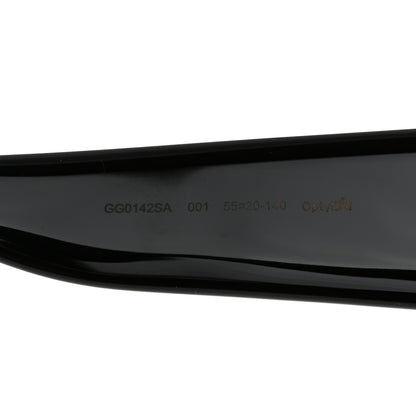 Gucci Acetate Square Frame Sunglasses GG0142SA Black 6 of 8