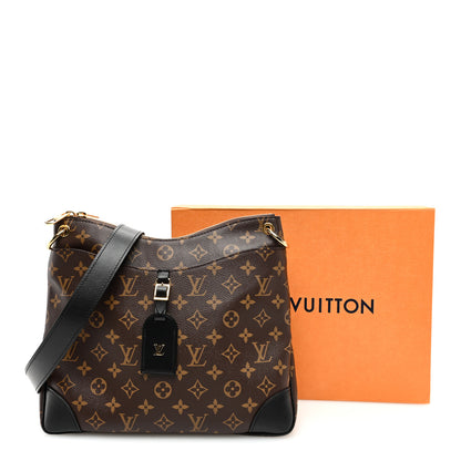 Louis Vuitton Monogram Odeon MM Black 10 of 10